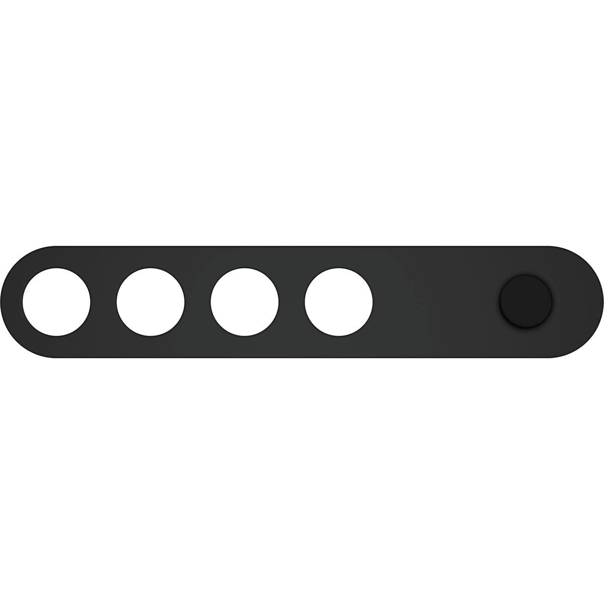 Alt View 15. STM - StickAir - AirTag / Tile Case 2pk - Black/Grey.