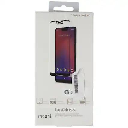 for Google Pixel 3 XL
Tuesday Oct 6
88 F
lonGlass™
ultra durable screen protection
moshi protection d'écran en verre renforcé
