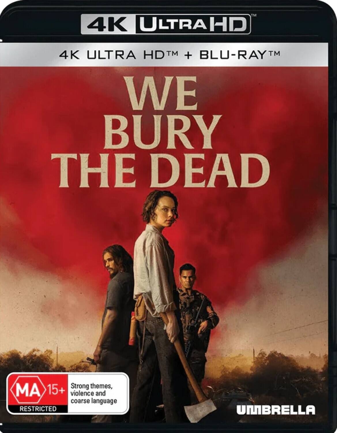 Front. We Bury the Dead   - 4K Blu-Ray.