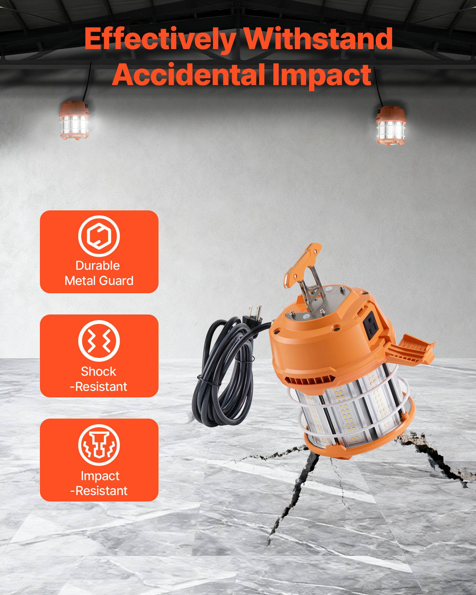 Effectively Withstand Accidental Impact

- Durable Metal Guard
- Shock-Resistant
- Impact-Resistant