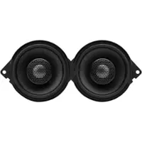 MB Quart - Tuned 3-1/2" Coaxial Car Speakers with Paper Cones (Pair) - Black - Front_Zoom
