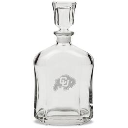 Jardine - Colorado Buffaloes 23.75oz. Crystal Whiskey Decanter - Multicolor