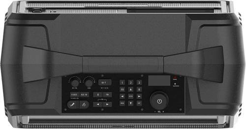 Alt View 2. Monster - Portable Entertainment System, 15.6” 1080p Display, 60W Audio - Black.