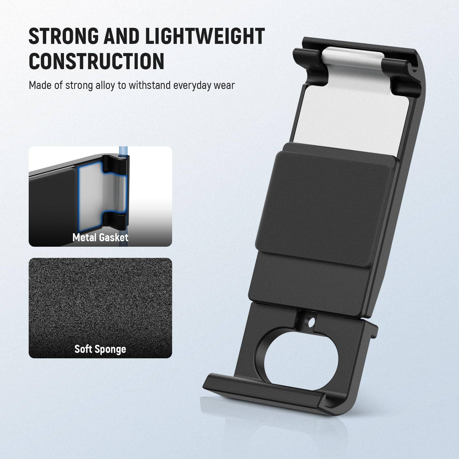 STRONG AND LIGHTWEIGHT CONSTRUCTION  
Made of strong alloy to withstand everyday wear  

Metal Gasket  
Soft Sponge