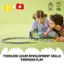 Toddlers learn development skills through play.