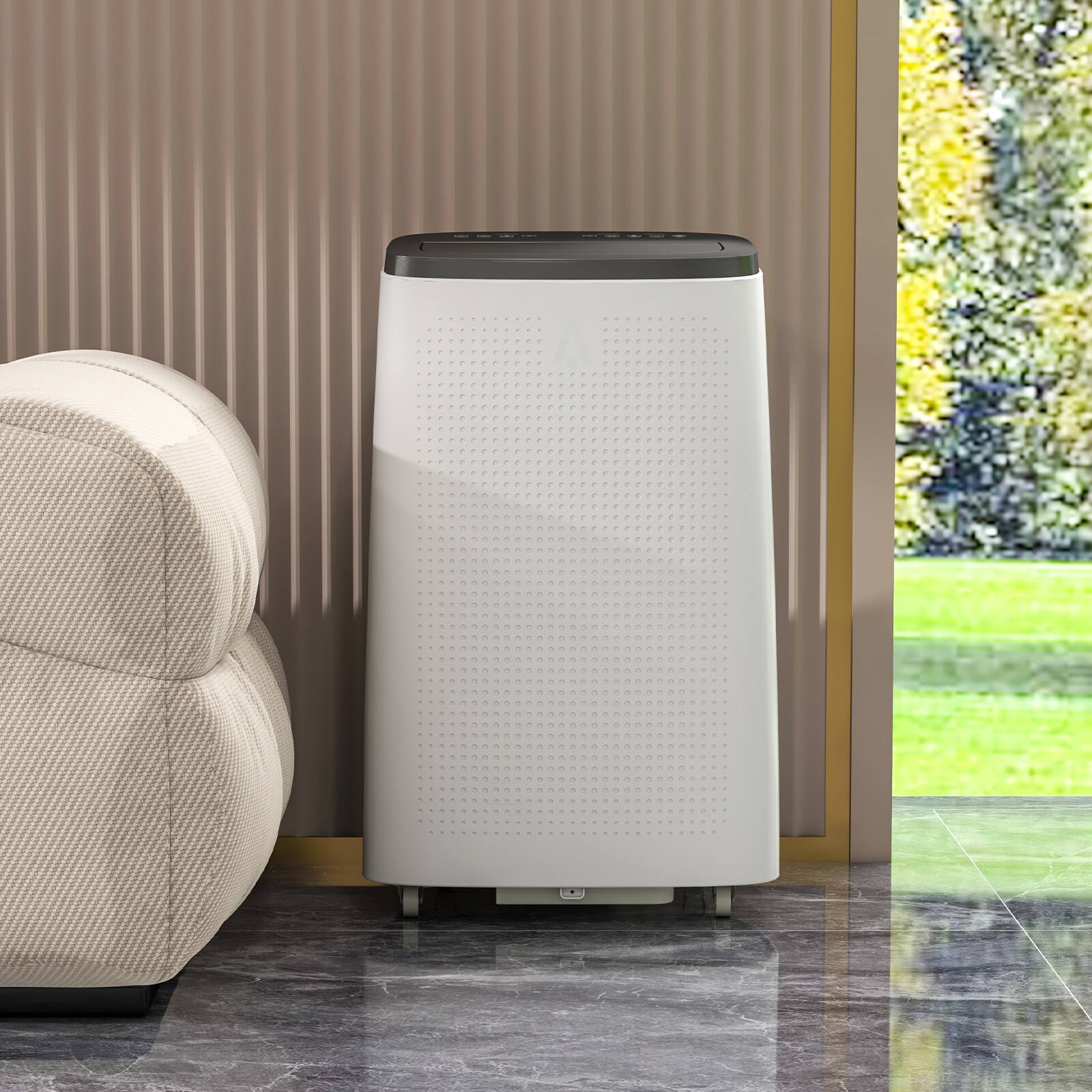 Alt View 4. TROPOW - 14,000 BTU Portable Air Conditioner, 3 in-1 AC Units, Up to 700 Sq.Ft - white.