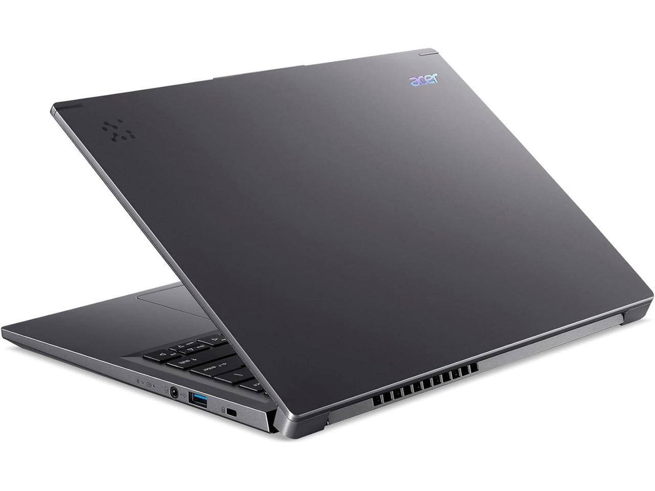 Alt View 4. Acer - Acer Aspire 14 AI Copilot+ Notebook 14" WUXGA Intel Core Ultra 5 16GB RAM 512GB SSD Intel Arc Graphics Windows 11.