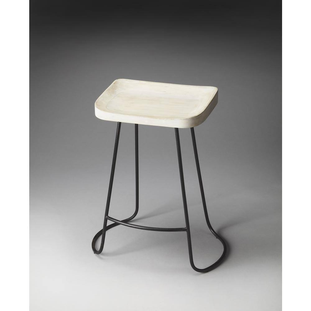 Back. Butler Specialty - Alton Backless Wood 25.5" Counter Stool - Multi-Color.