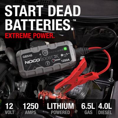 NOCO Boost X 12V 1250A Jump Starter | GBX45 NOCO Boost X 12V 1250A Jump Starter | GBX45