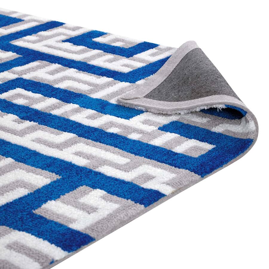 Ivory Maze Rug Modway Nahia Geometric Maze Area Rug Ivory Light Gray and Blue R-1015A ...