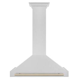 ZLINE Autograph Edition - 36 inches - Externally Vented - Wall Range Hood - Stainless Steel