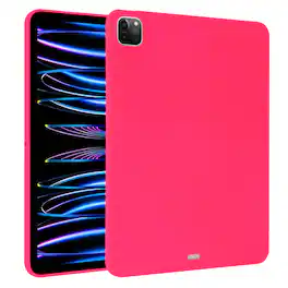 Dteck - Case For Apple iPad Pro 13'' (M5) 2025/(M4) 2024 Slim Lightweight Soft TPU Skin-Friendly Anti-Scratch Protective Cover - Rose