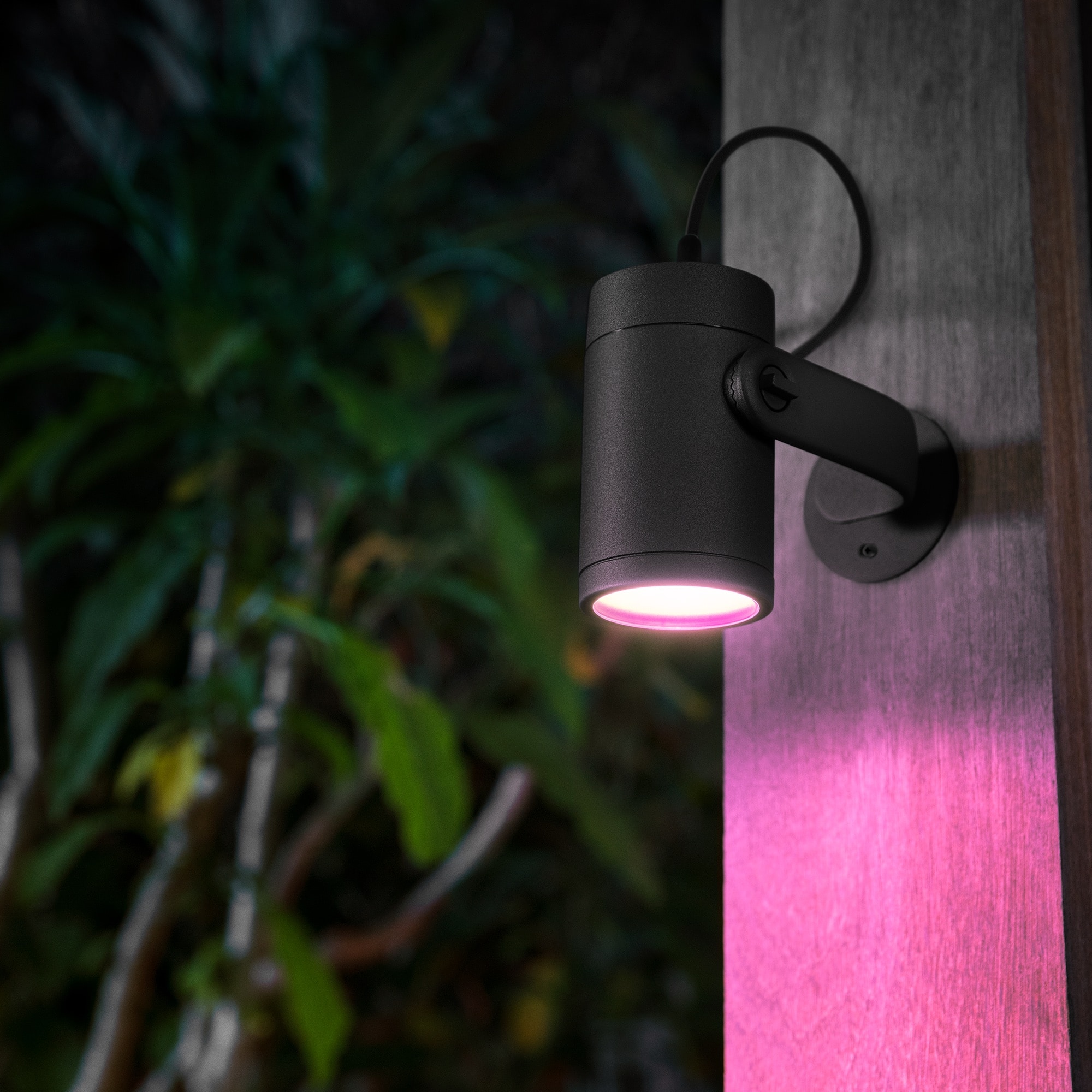 Alt View 14. Philips - Hue Lily Outdoor Spotlight Basekit (3-pack) - White and Color Ambiance.
