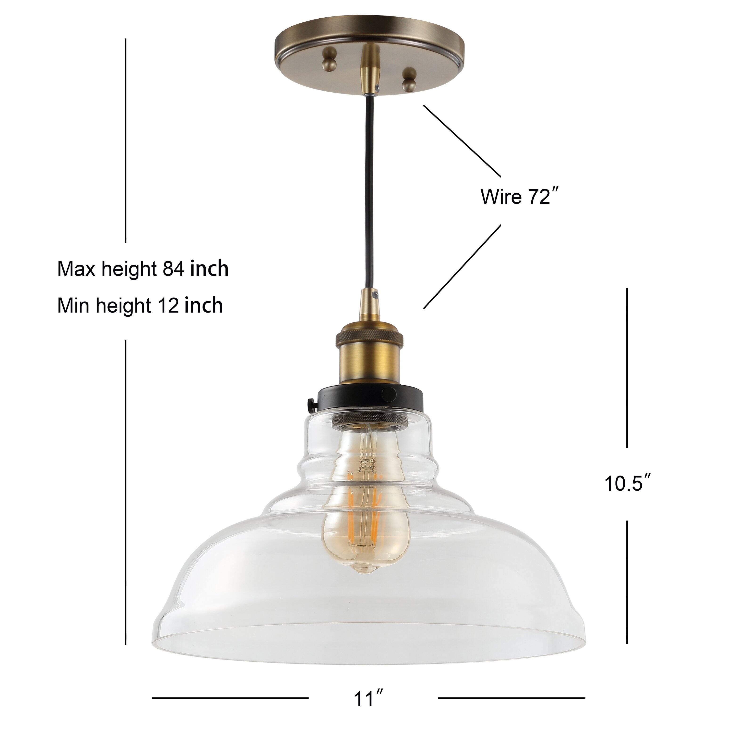 Wire 72"  
Max height 84 inch  
Min height 12 inch  
10.5"  
11"