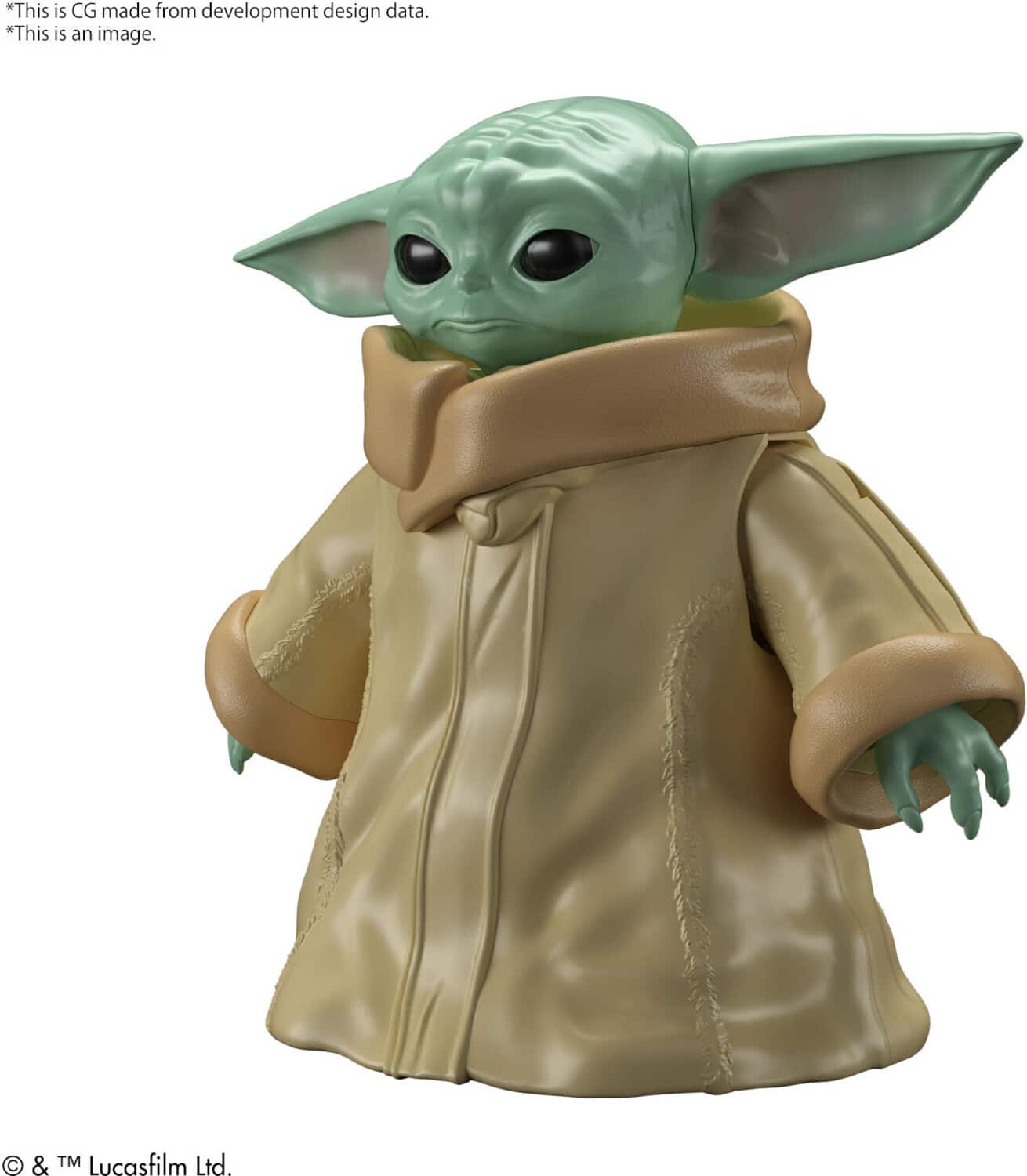 Bandai - Hobby - Star Wars - 1/4 Grogu - Collectibles - Multicolor