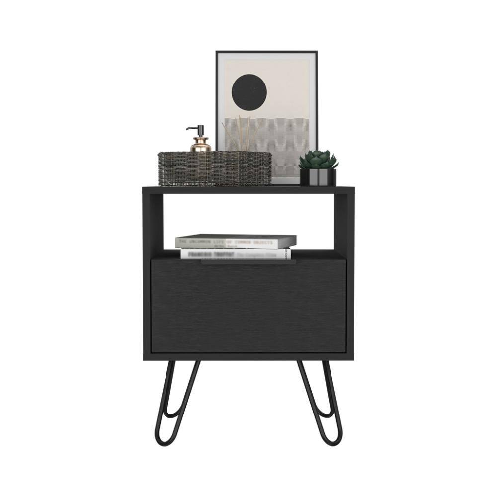 Treevol Furniture - Nightstand Skyoner, Bedroom - Black
