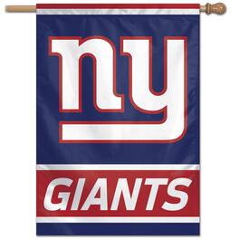 WinCraft - New York Giants 28" x 40" Wordmark Single-Sided Vertical Banner - Multicolor