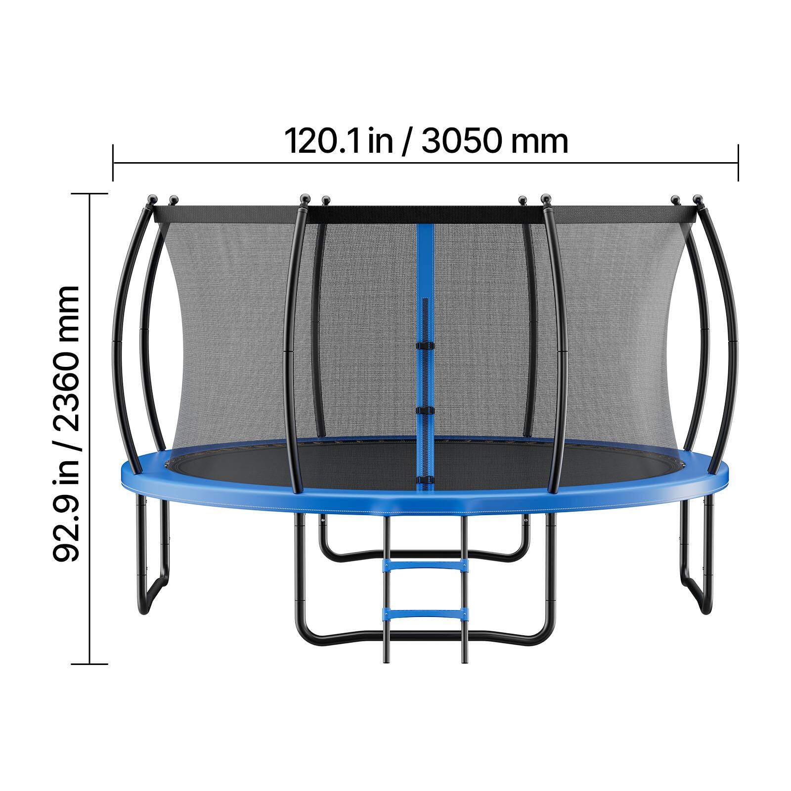 120.1 in / 3050 mm  
92.9 in / 2360 mm