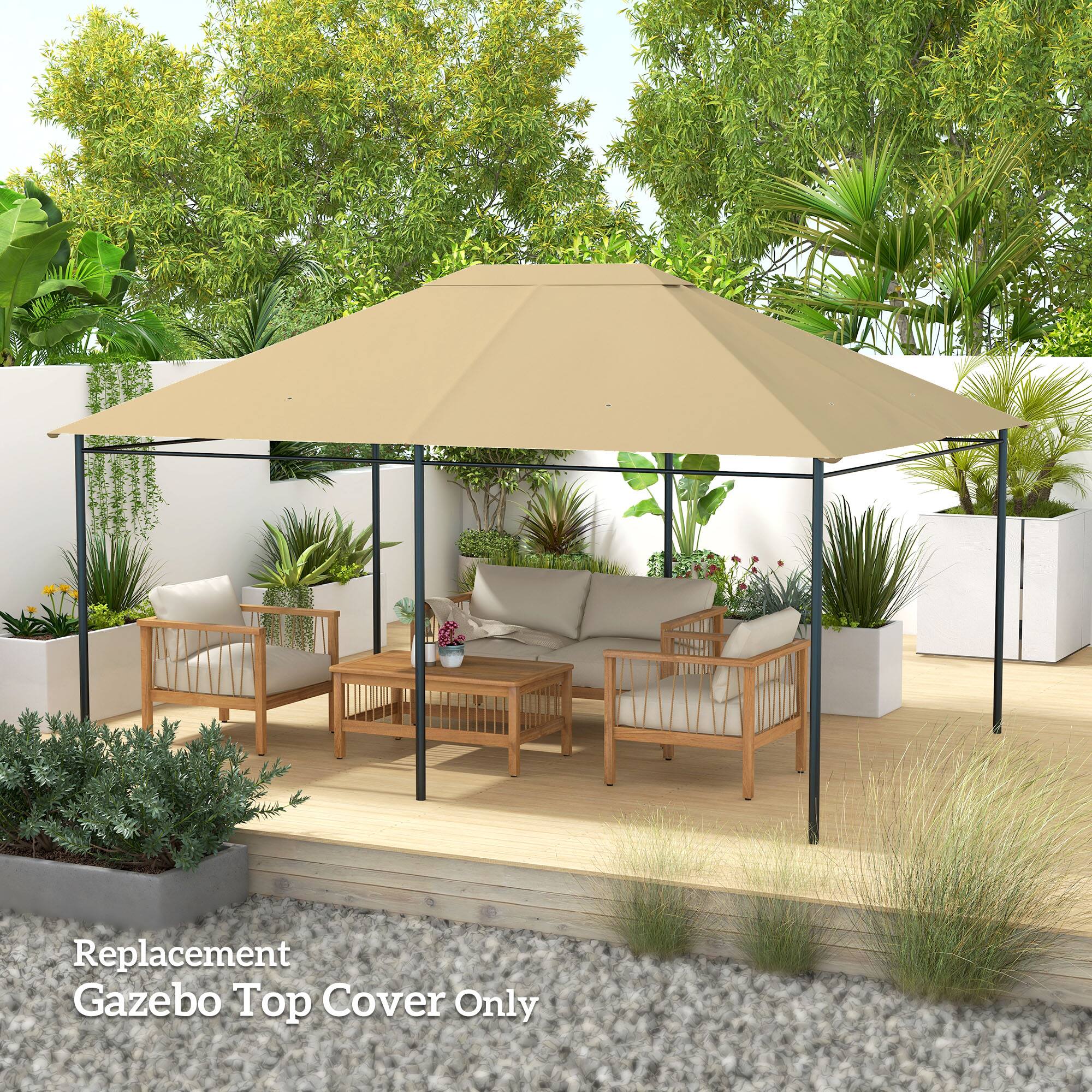 Replacement Gazebo Top Cover Only