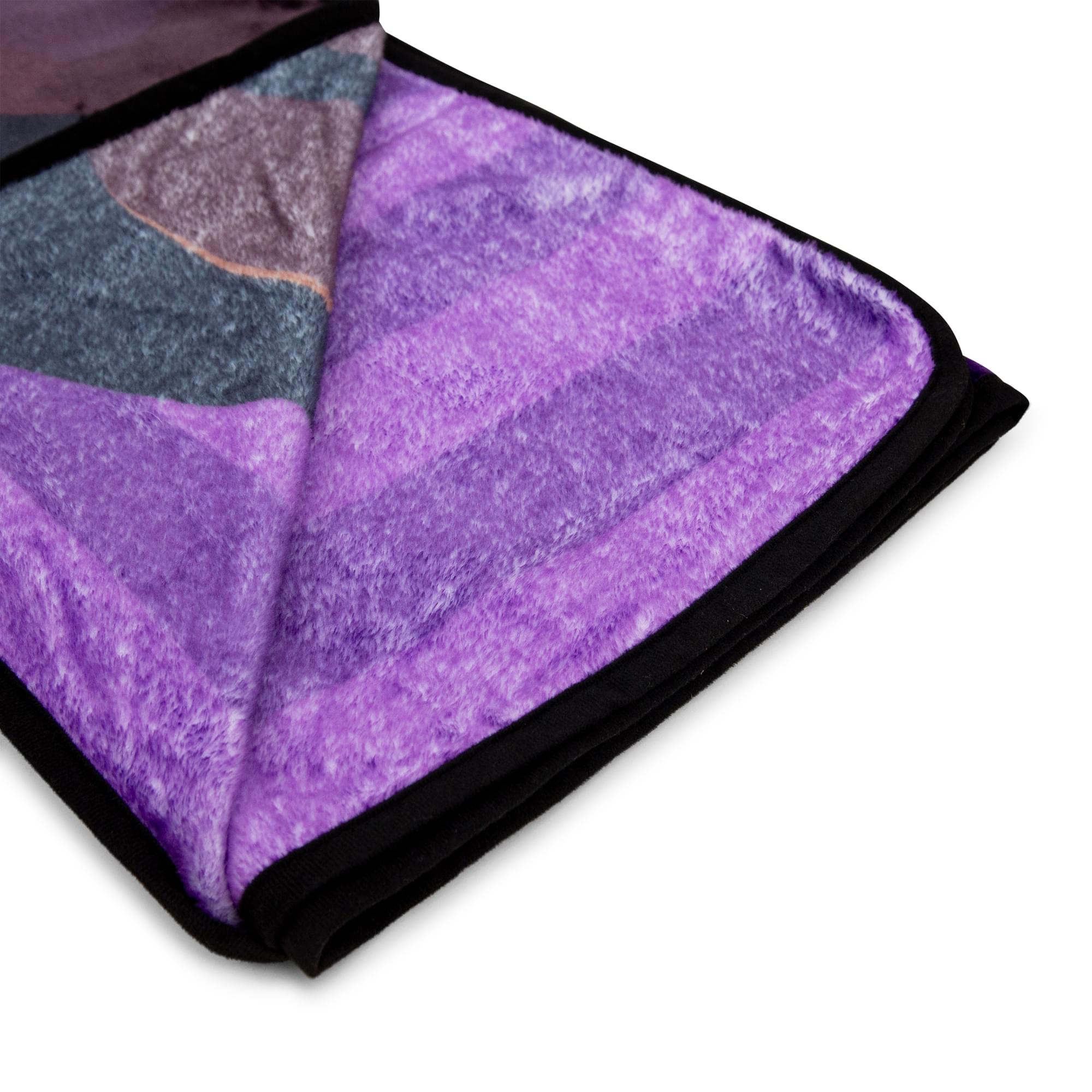 Alt View 10. Silver Buffalo - Addams Family Wednesday Cello Silhouette Fleece Throw Blanket | 45 x 60 Inches - Purple.