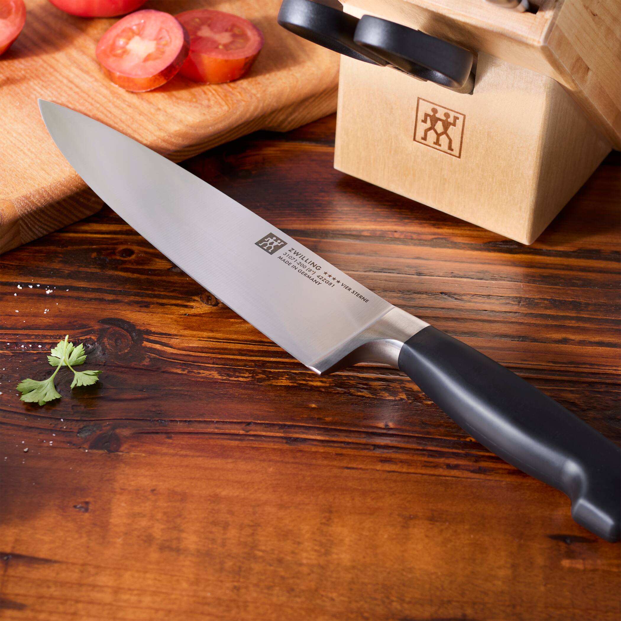 Zwilling  
Made in Germany  
432081  

UNG  
432081  
VIER STERNE