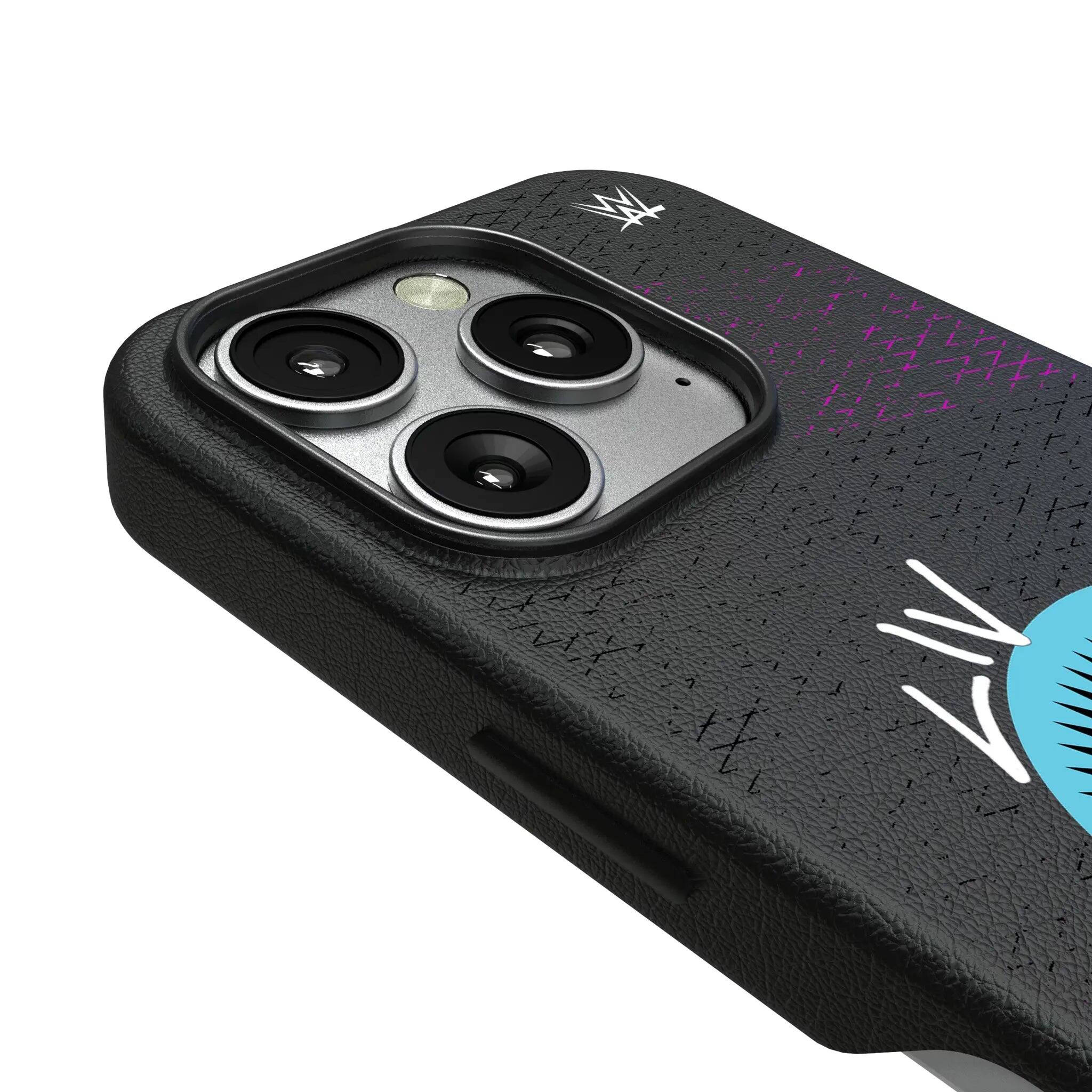Left. Keyscaper - WWE Steel MagSafe Compatible Phone Case - Apple iPhone 16 Pro - Liv Morgan.