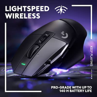 Logitech G502 X LIGHTSPEED Wireless Optical Gaming Mouse with HERO Logitech G502 X LIGHTSPEED Wireless Optical Gaming Mouse with HERO