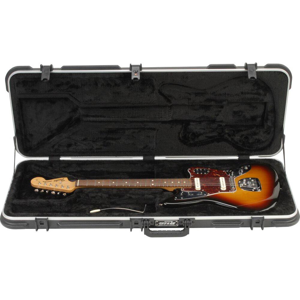 Alt View 5. SKB - Hardshell Guitar Case for Fender Jaguar and Jazzmaster Guitars 1SKB-62.