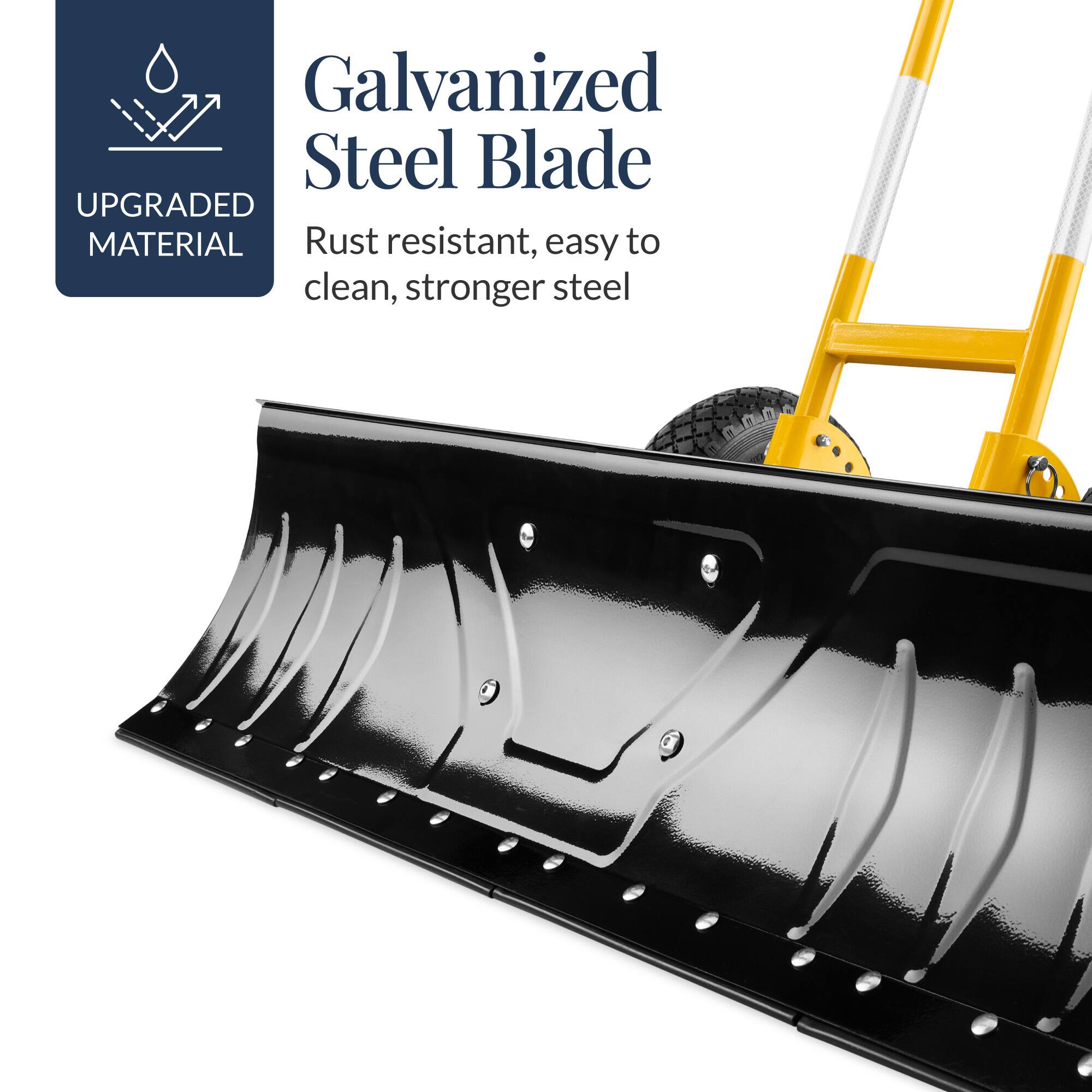 Galvanized Steel Blade  
UPGRADED MATERIAL  
Rust resistant, easy to clean, stronger steel