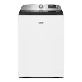 Maytag - 5.3 Cu. Ft. Pet Pro Top Load Impeller Washer with Extra Power and Sanitize Cycle with Oxi - White