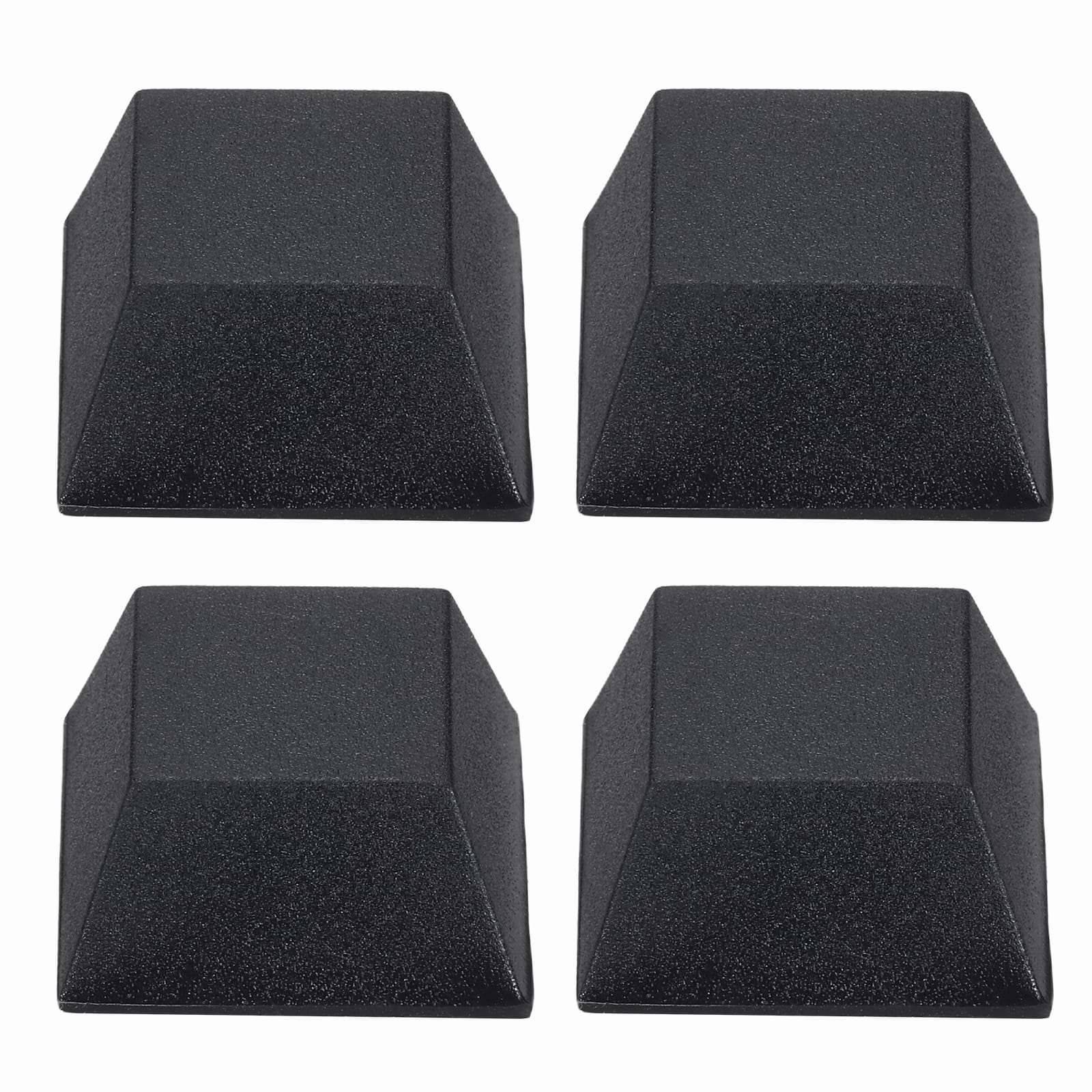 "Unique Bargains - Rubber Speaker Isolation Feet, 0.79""x0.39"" Anti-Vibration Pad with Adhesive for Turntable Subwoofer 4pcs - Black" price history on PriceWatchPro