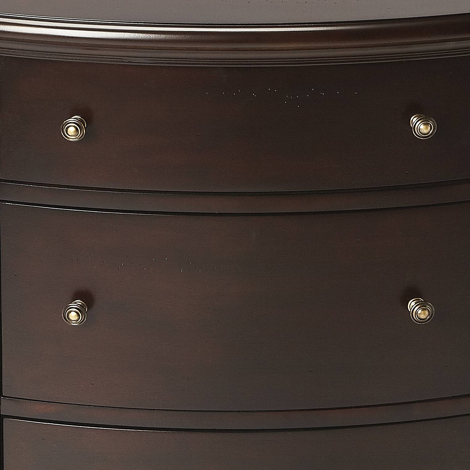 Butler Specialty Bedford 41 in. W Demilune Traditional Console Table ...