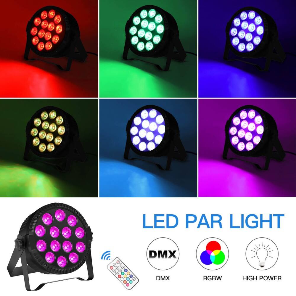 LED PAR LIGHT  
DMX  
RGBW  
HIGH POWER
