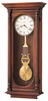 Howard Miller - Helmsley Wall Clock 620192 Windsor Casual - Brown