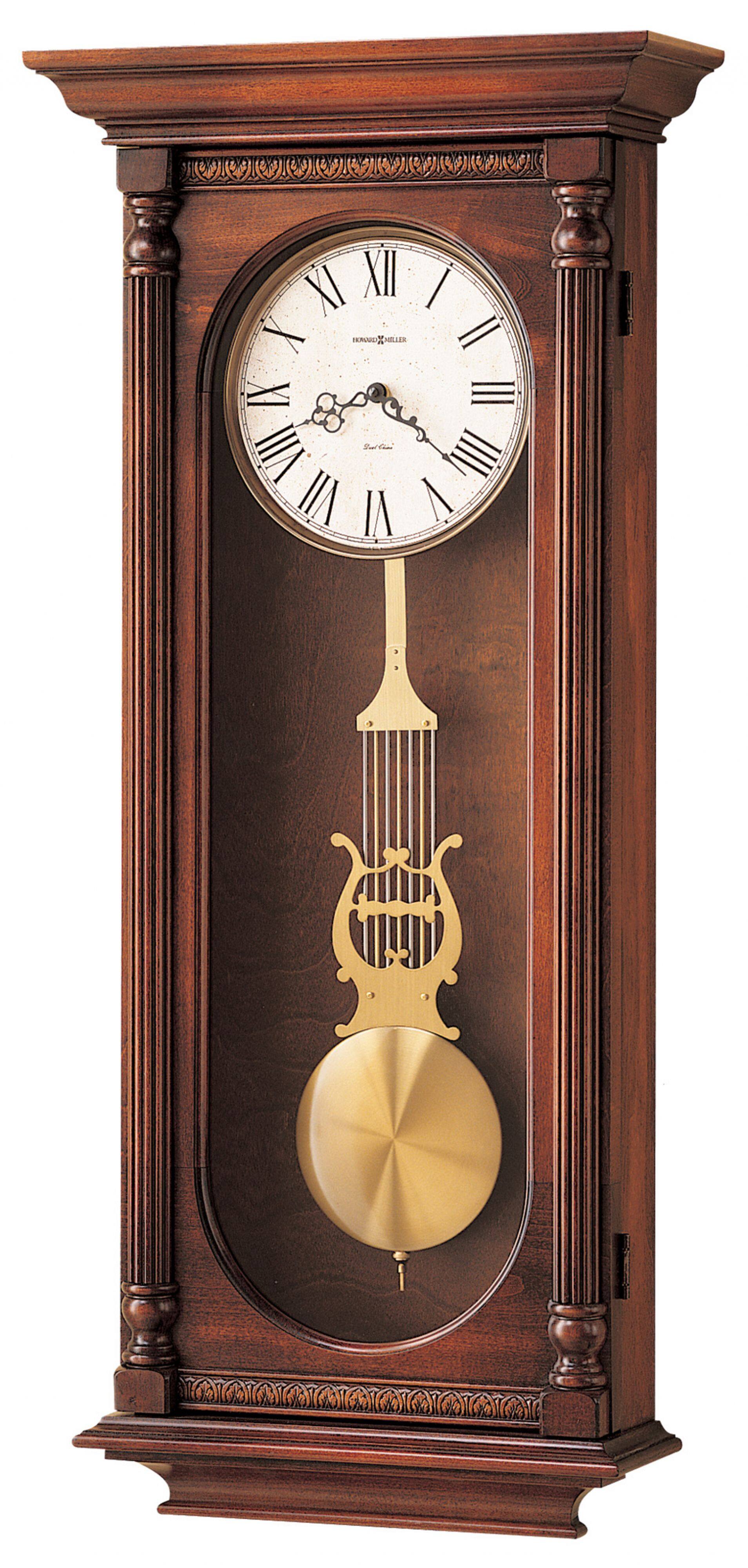 Howard Miller - Helmsley Wall Clock 620192 Windsor Casual - Brown