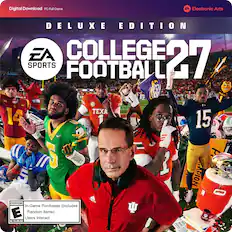 Digital Download PC Full Game
EA Electronic Arts
DELUXE EDITION
EA SPORTS COLLEGE 27 FOOTBALL
EVERYONE
In-Game Purchases (Includes Random Items)
Users Interact
ESRB