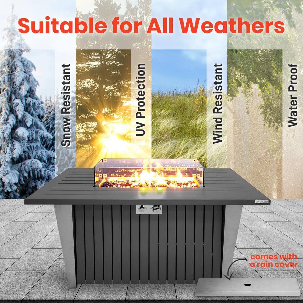Suitable for All Weathers

- Snow Resistant
- UV Protection
- Wind Resistant
- Water Proof

serenodo comes with a rain cover