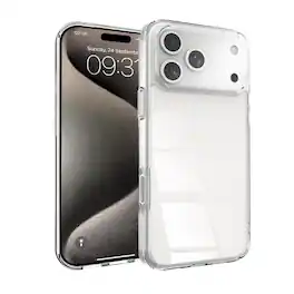 Entronix - TPU Case for iPhone 17 Pro Max - Flexible and Protective Design - Clear