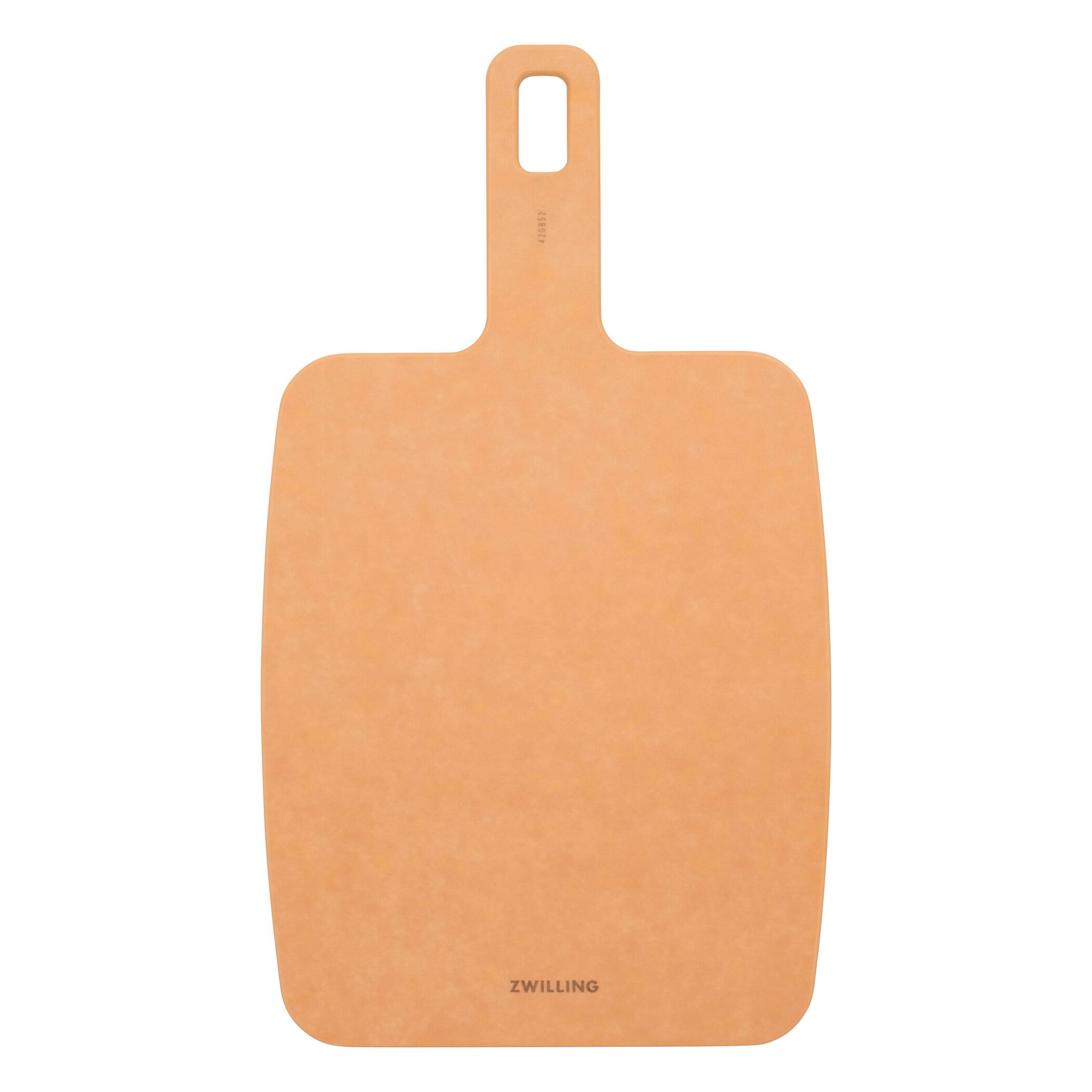 Alt View 1. ZWILLING - ZWILLING Plant Fiber 13-in x 7.5-in Cutting Board with Handle- Natural - Natural.