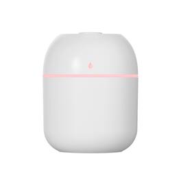 Cluzine - Mini Desk Humidifier with Night Light, 2 Spray Modes, USB Powered, Quiet for Bedroom Office