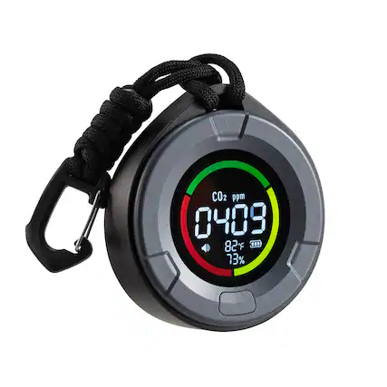 CO2 ppm 0409 82°F 73%