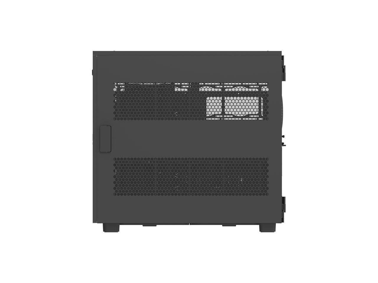 Alt View 4. Thermaltake - Thermaltake AX700 TG Super Tower Chassis - Super Tower - Black - Steel, SPCC, Tempered Glass - 20 x Bay - XL-ATX, SSI - Black.