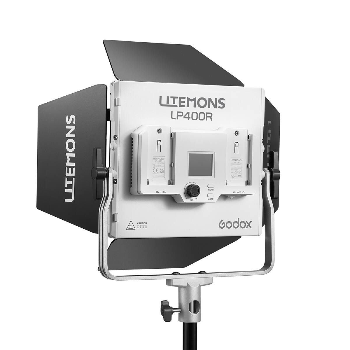 LITEMONS LP400R  
LSSPDA  
CCOE  
THONE CE 8  
TA 8  
CAUTION  
Godox