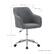 Alt View 15. CorLiving - Marlowe Upholstered Chrome Base Task Chair - Grey.