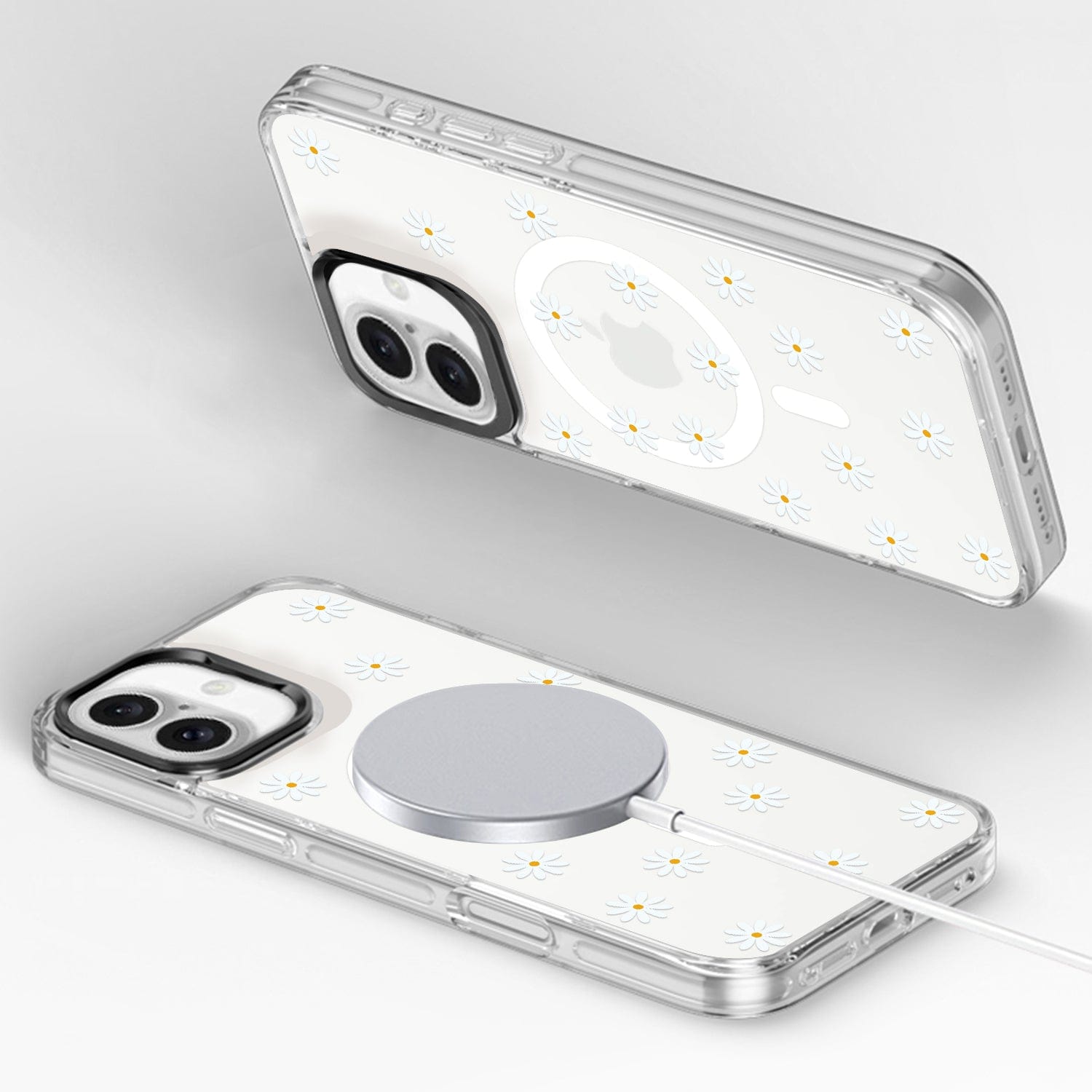 Alt View 4. SaharaCase - Inspire Series with Swappable Floral Designs Case - Apple iPhone 16 Plus - Floral.