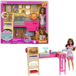 Mattel - Barbie and Teresa Recipe for Friendship: Teresa Doll and Playset - Collectibles - Multicolor