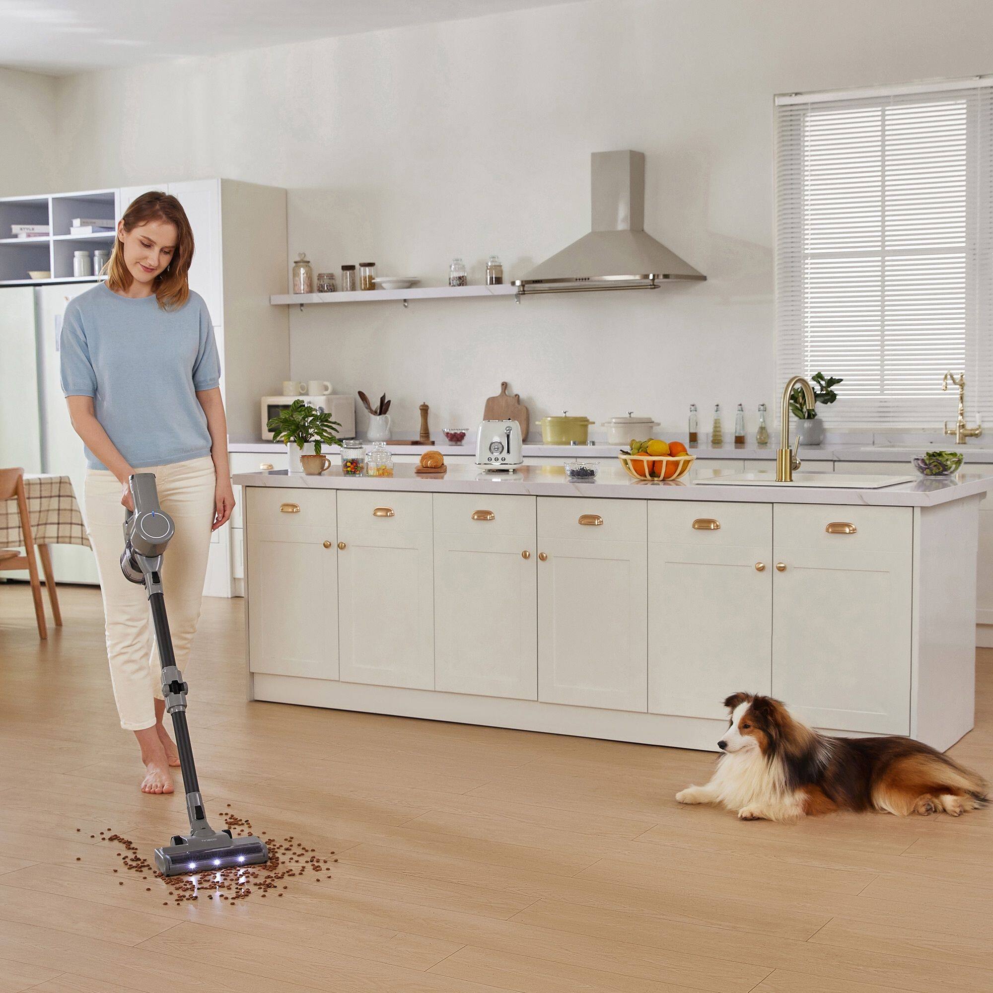 Alt View 1. Tineco - Tineco Go Flex Cordless Lightweight Stick Vacuum - Gray.