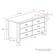 Alt View Zoom 18. CorLiving - Boston 6-Drawer Dresser - White.