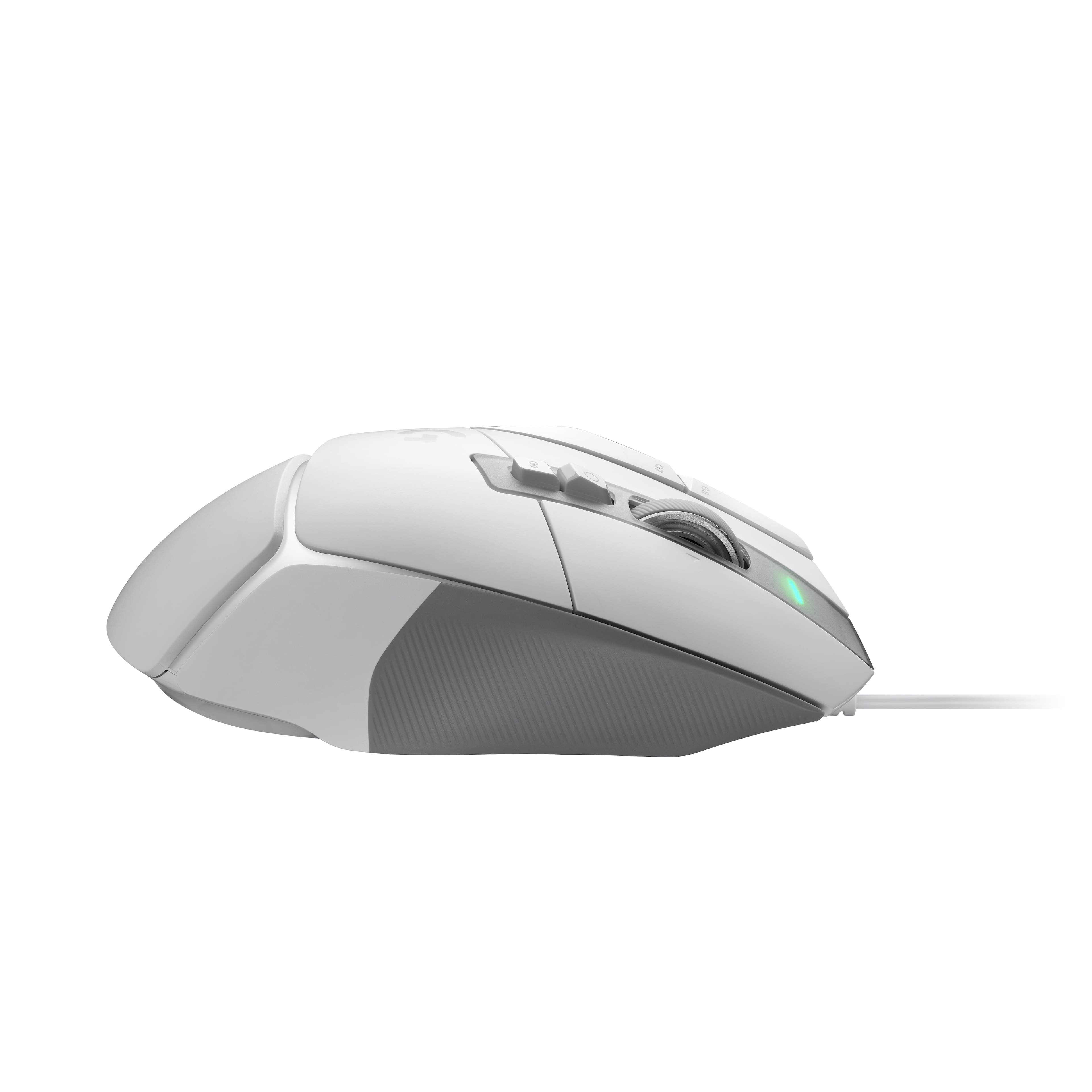 Alt View 18. Logitech - G502 X Wired USB Optical Gaming Mouse with HERO 25K Sensor - White.