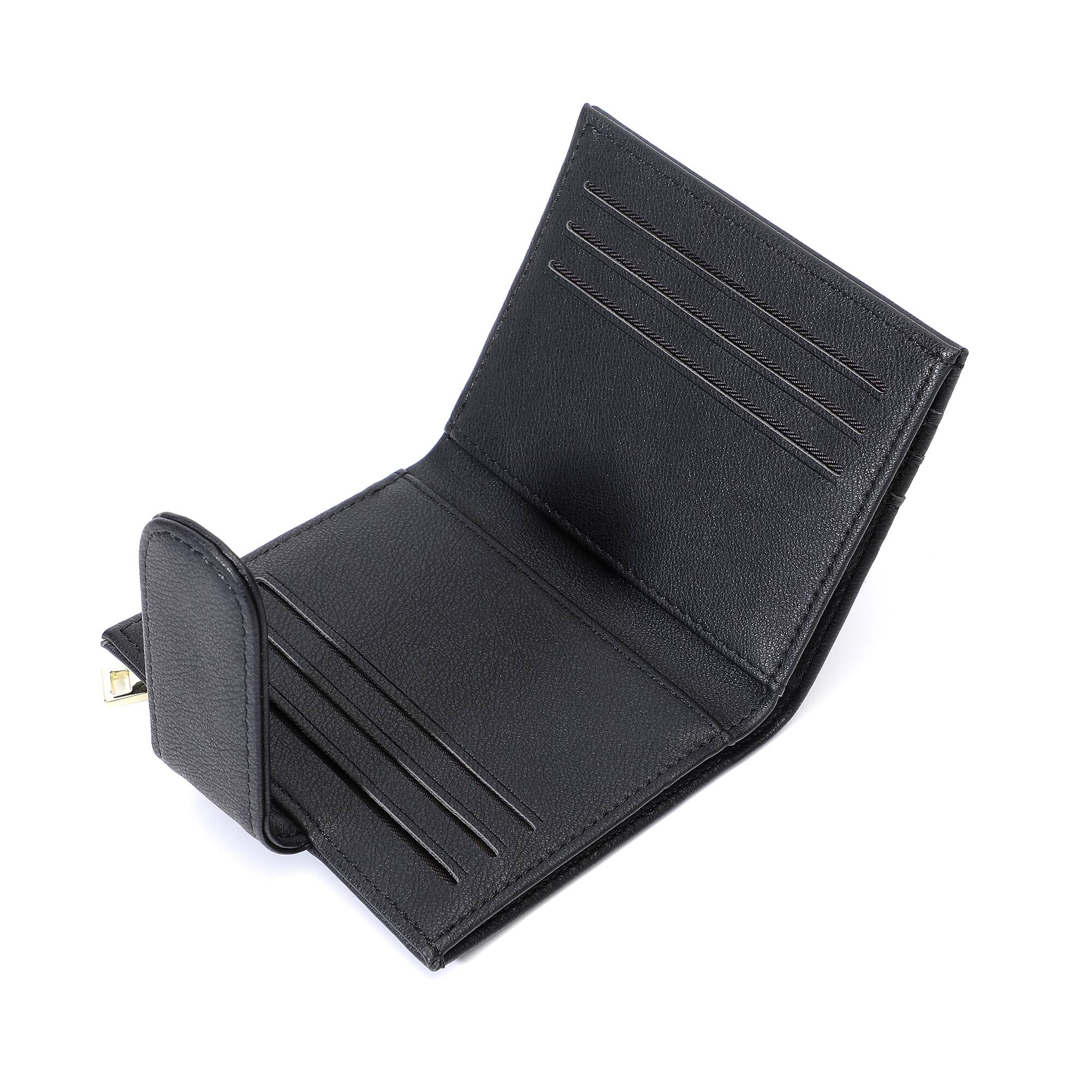 Alt View 1. Champs - Iconic Collection Snap Cardholder - Black.